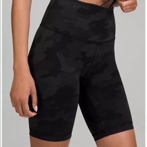lululemon biker shorts ~ Wunder Train High-Rise Short 8"